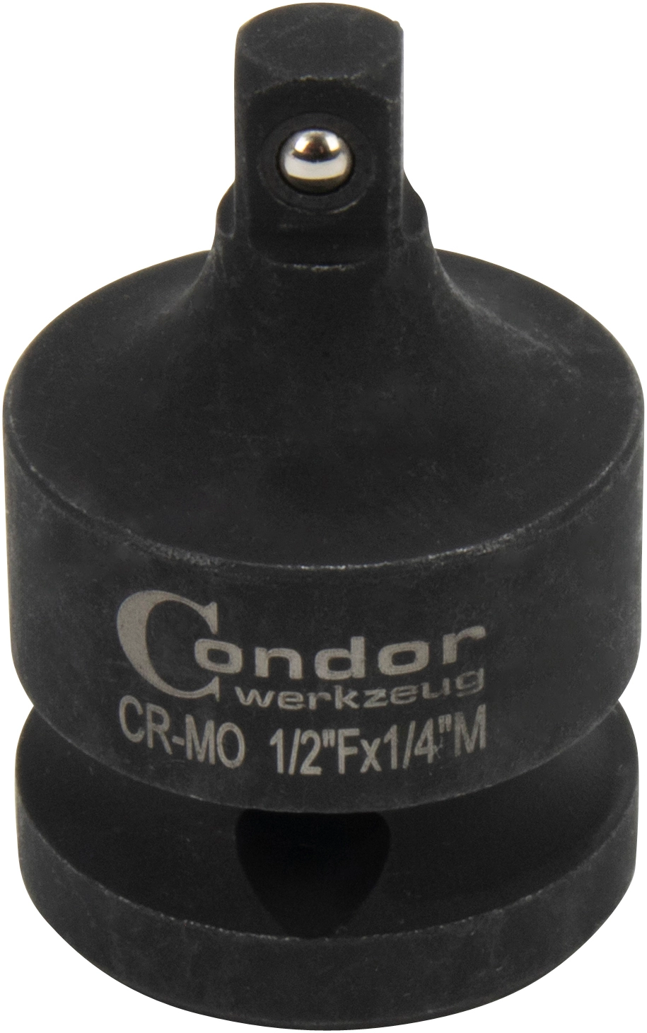 Adapter, schlagschrauberfest, 1/2" innen x 1/4" aussen