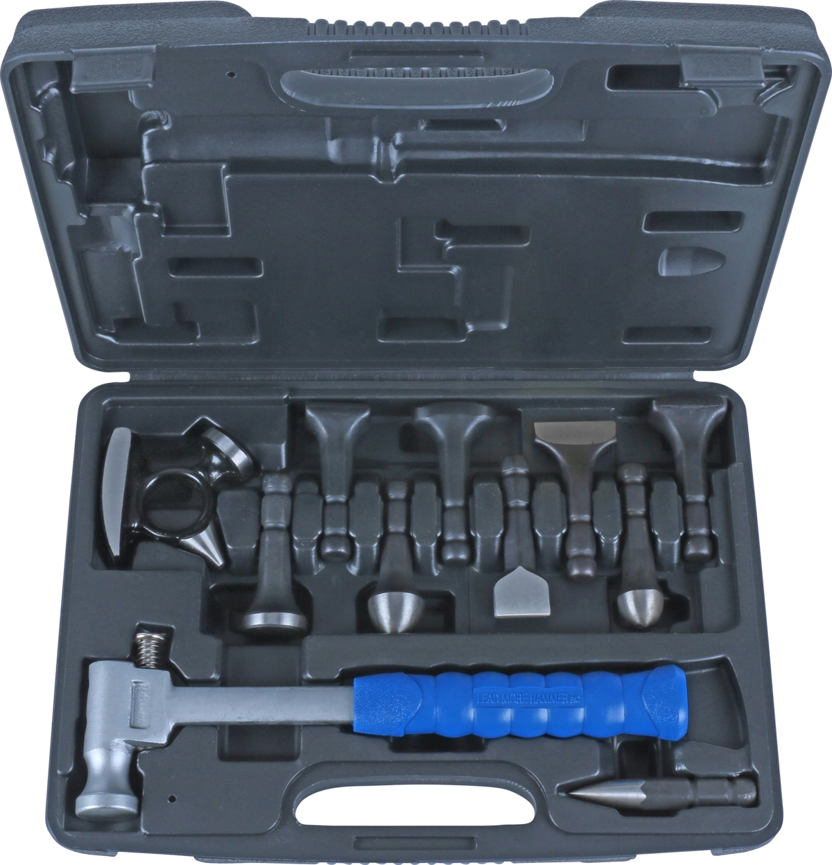 Set martello per lamiera, 11 pezzi