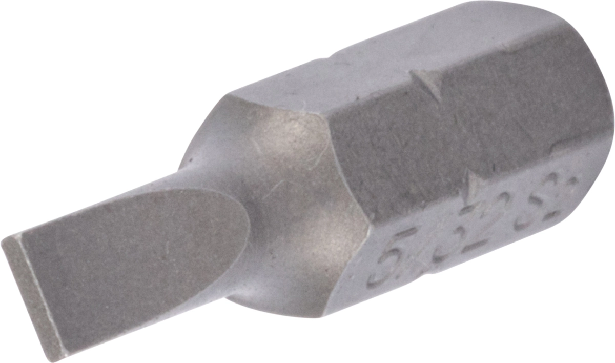 Bit, 1/4" 6-kant, Schlitz zöllig 5/32"x25 mm