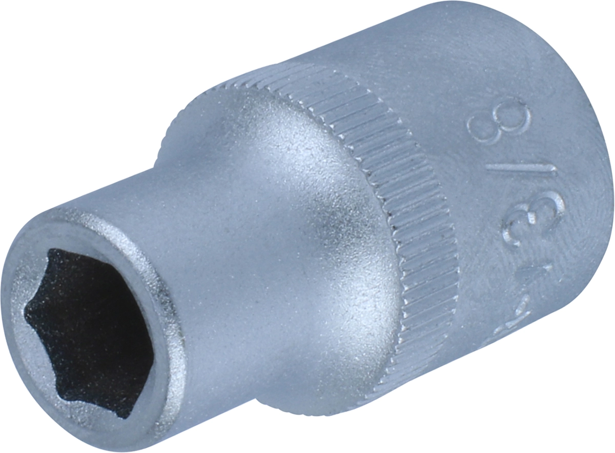 Stecknuss, 1/2", 6-kant zöllig 3/8"