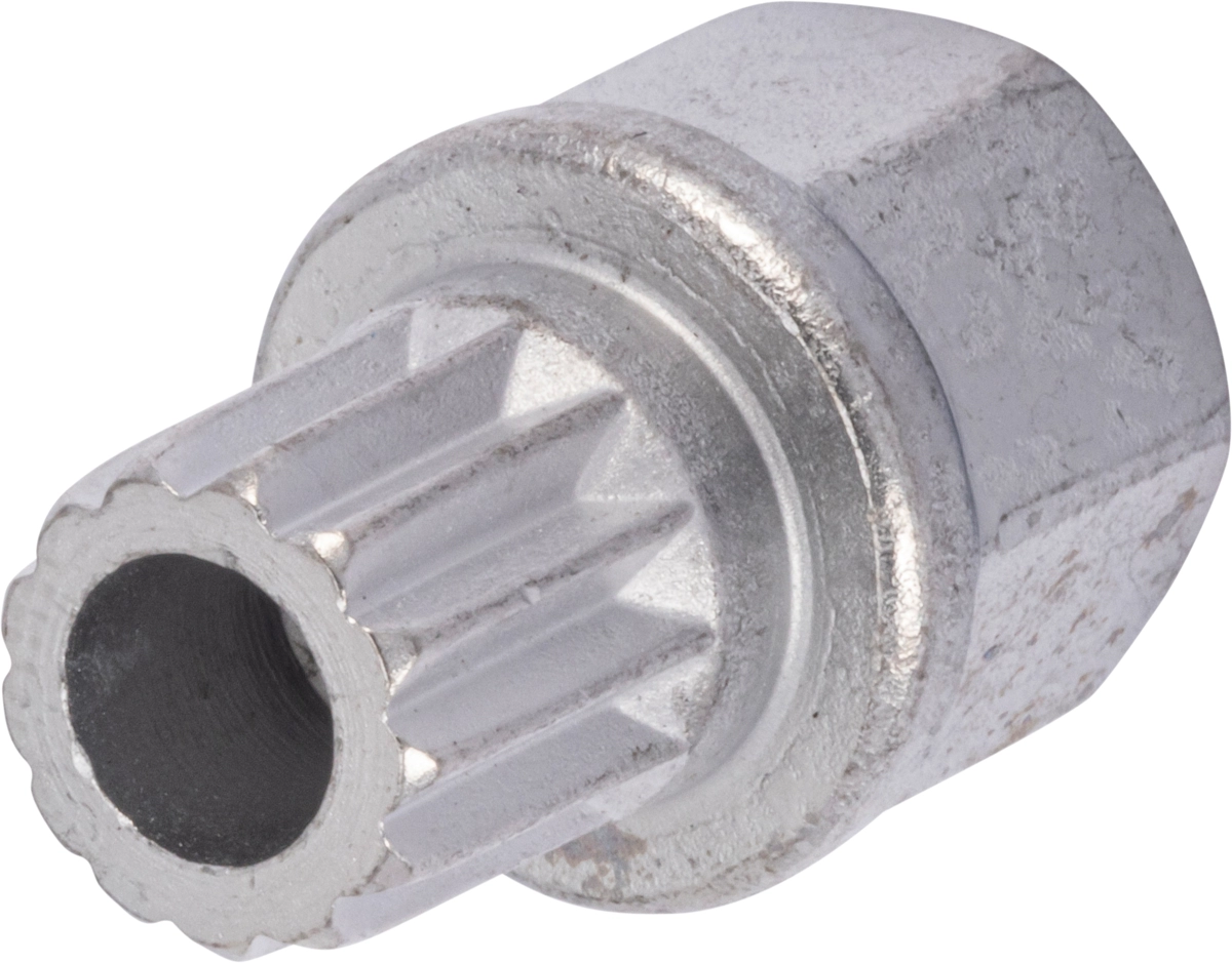 Felgenschloß-Einsatz, 17 mm 6-kant, 30/13-kant (mit Innenbohrung)