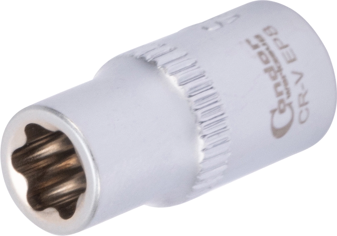 Hylsa, 1/4", E-Plus-Profil EP8