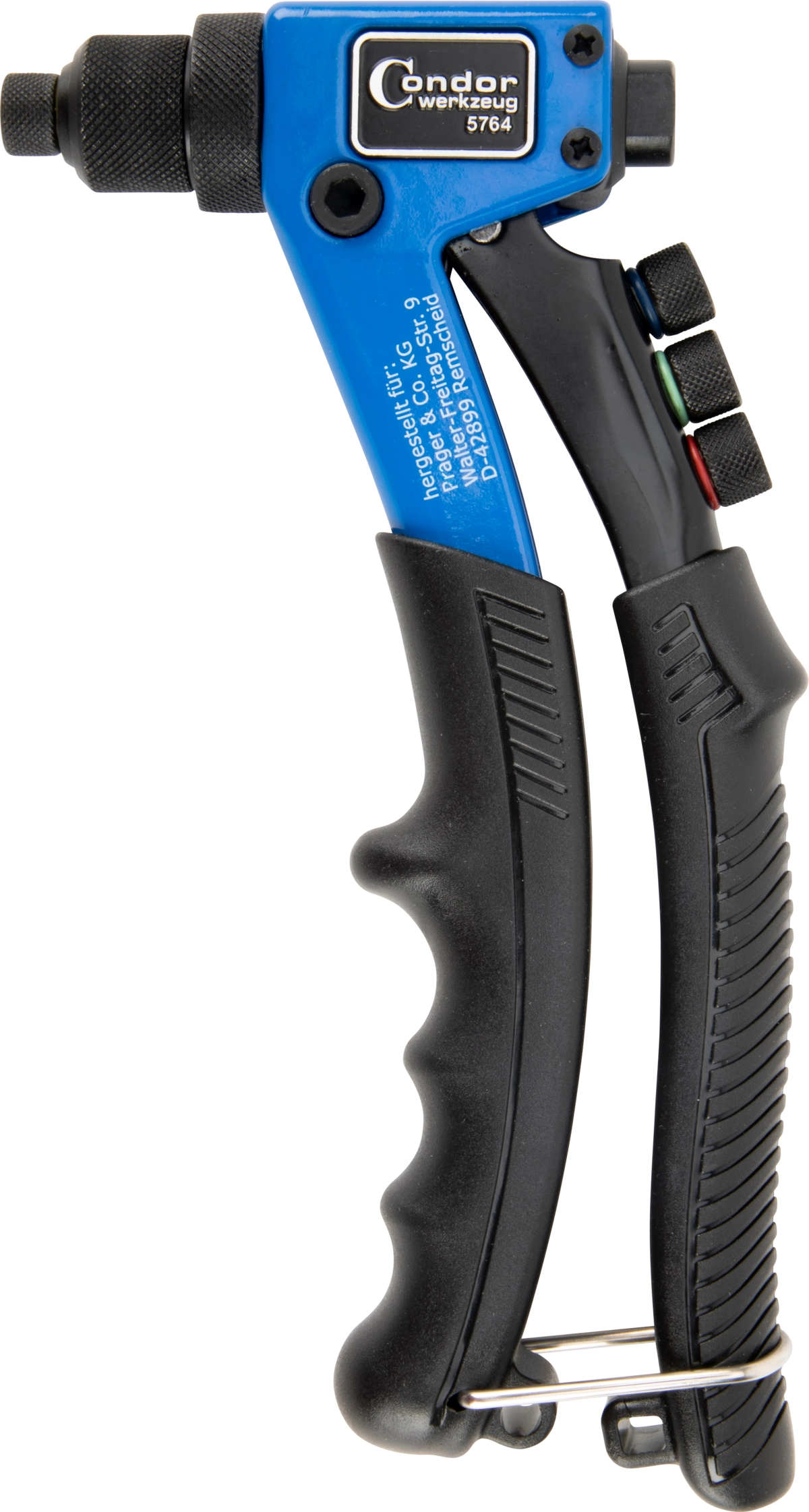 Nut Riveter, for rivets ø 2.4-4.8 mm