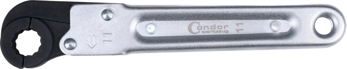 Ratchet Ring Spanner, 11 mm