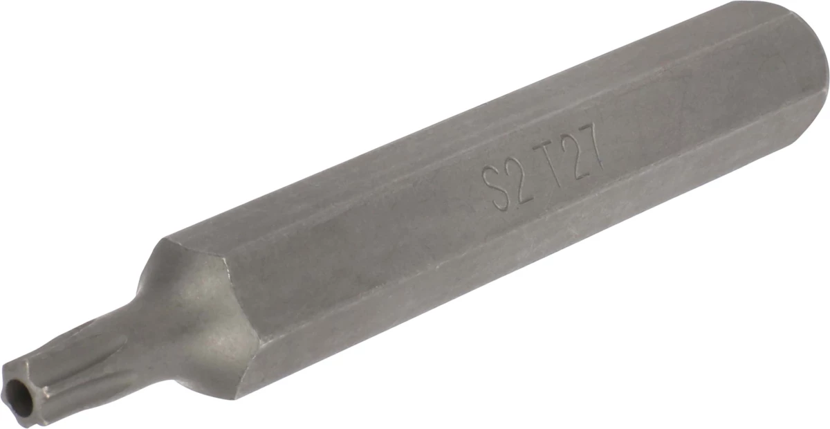 Bit, 10 mm 6-kant, T-Profil SLB T27x75 mm