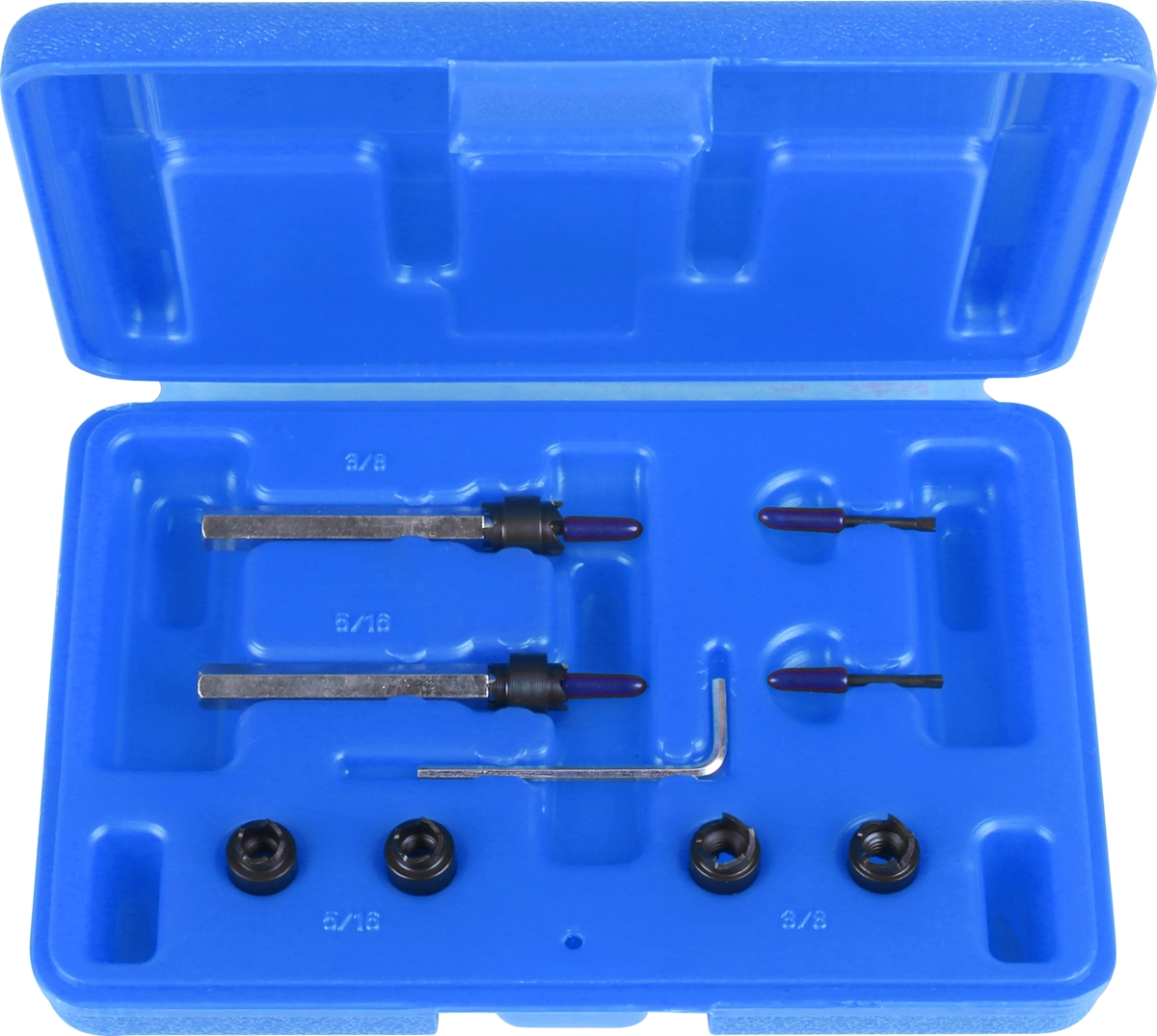 Spot Weld Cutter Set, HSS, ø 8+9.5 mm, incl. spares