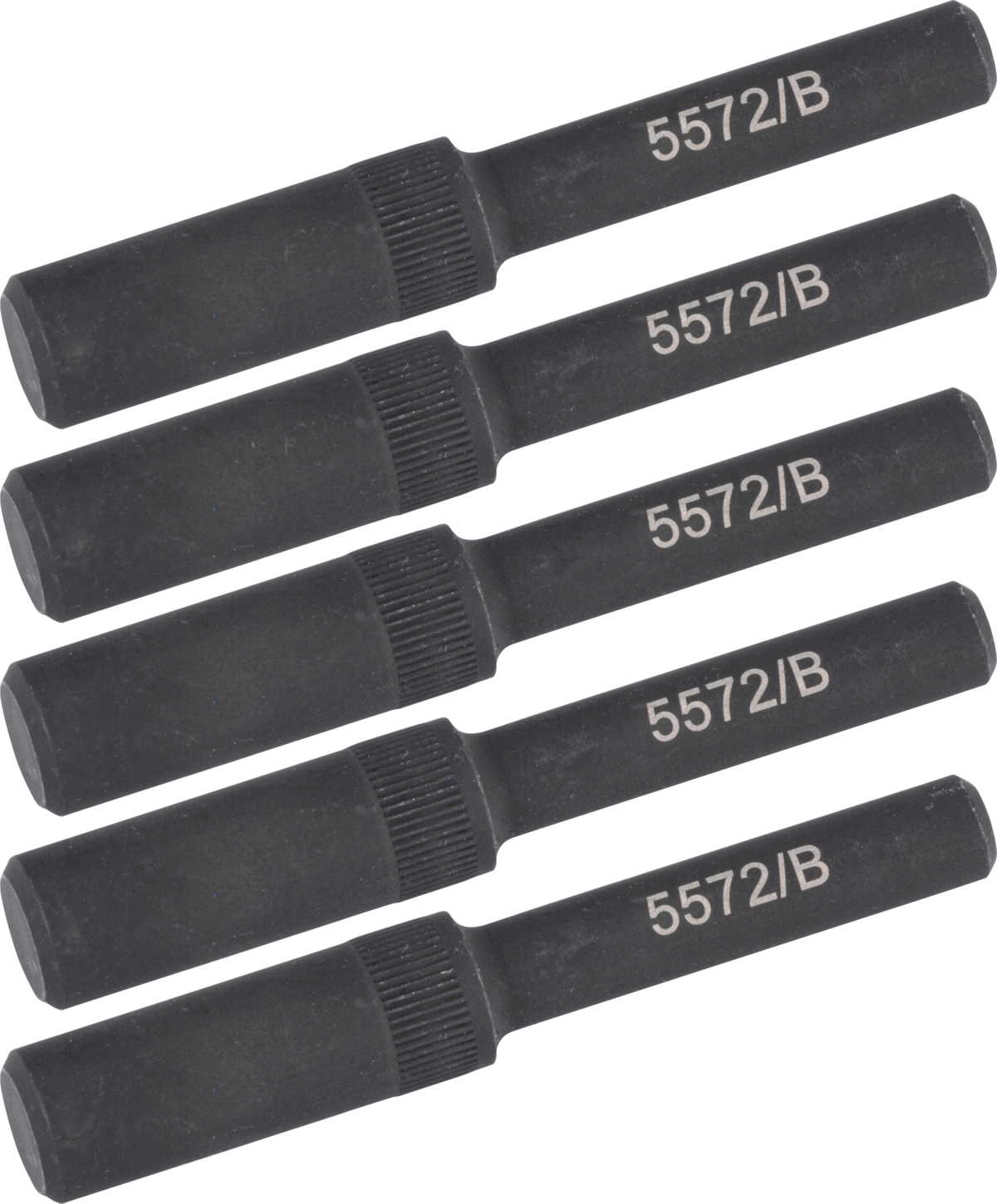 Tryckbult, 5 delar., montering/demontering, svart, 62+66+72 mm
