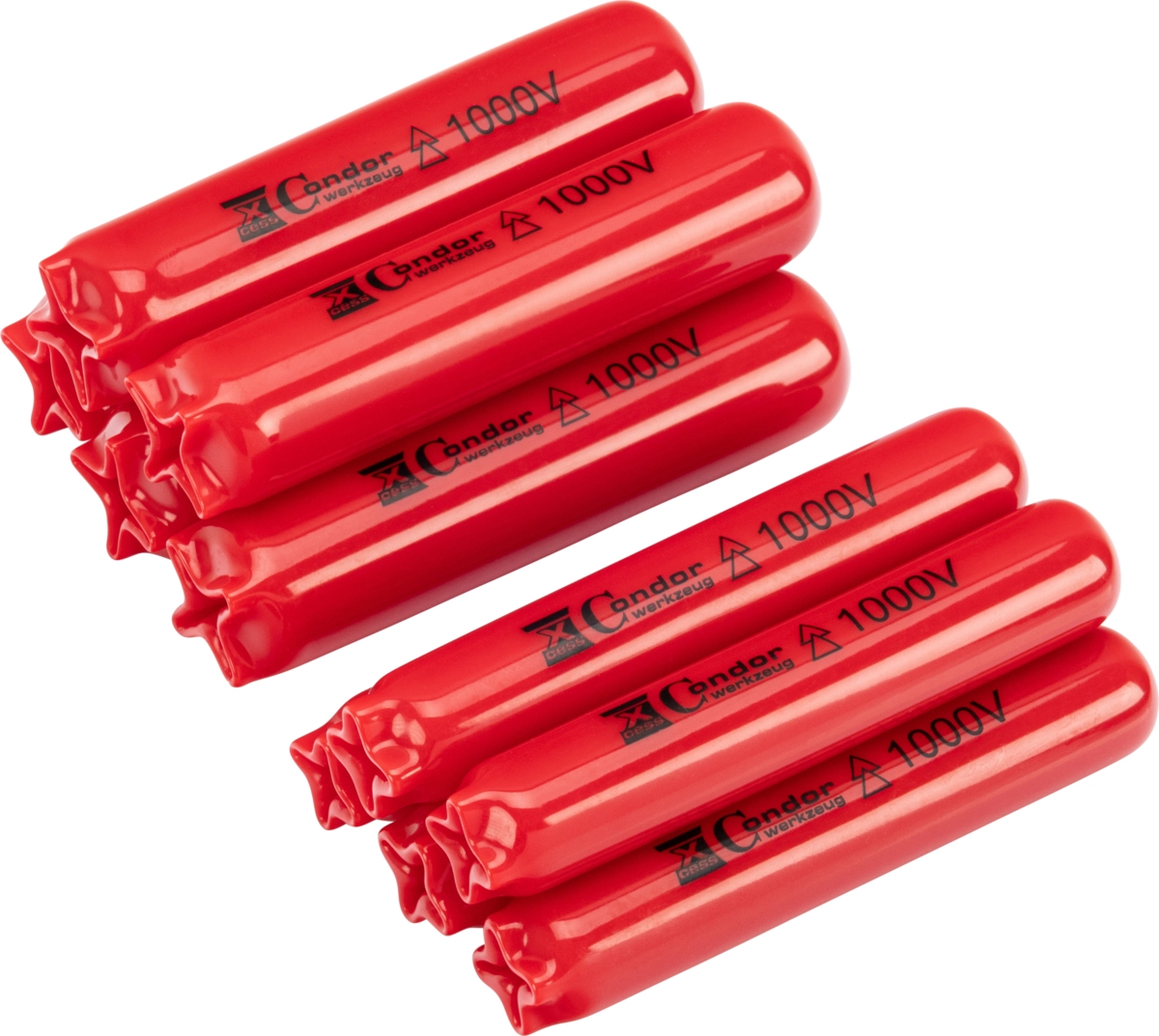 Tüllen mit Schutzisolierung, je 5x Innen-ø 14 und 20 mm