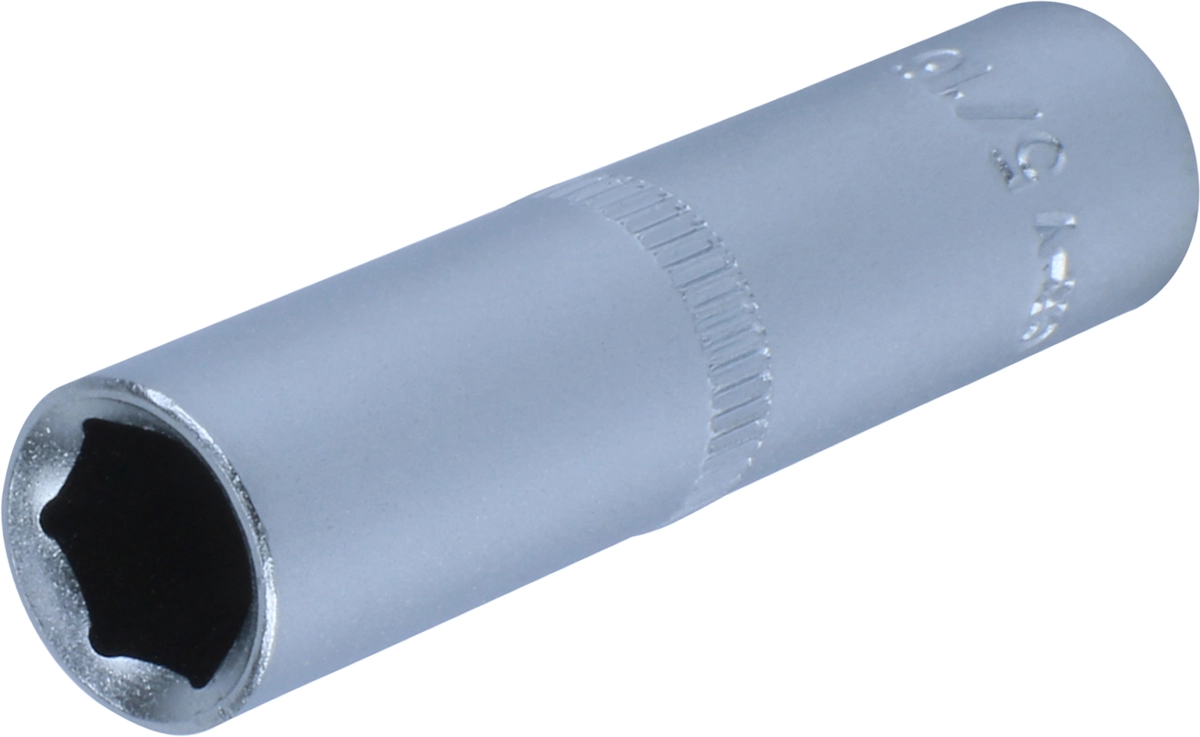 Stecknuss, 1/4", 6-kant zöllig 5/16", tief