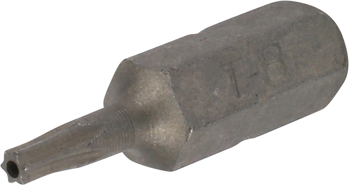 Bit, 1/4 "hex, TX-Star prova di manomissione T8x25 mm