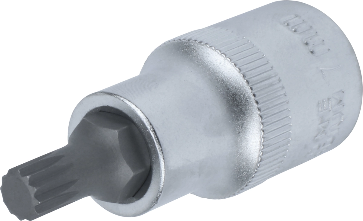 Bit-Stecknuss, 1/2", Vielzahn M7x55 mm