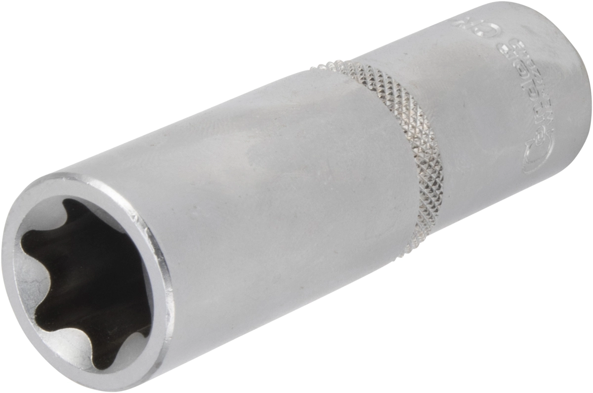 Stecknuss, 1/2", E-Profil E18, tief
