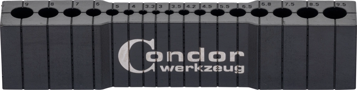 Universal Bohrschablone, für ø 3.0-9.5 mm