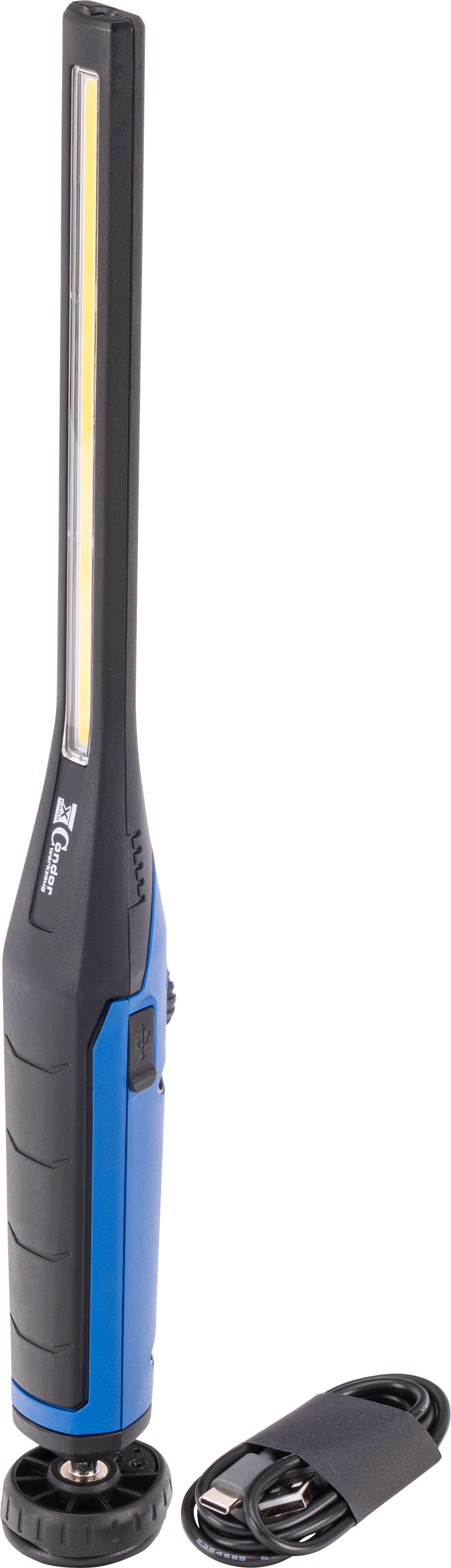 Akku-Handlampe, “Ultra Slim 2-in-1“, COB-LED