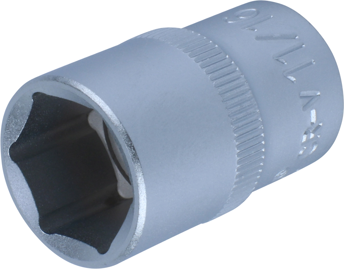 Socket, 1/2", hexagon inch 11/16"