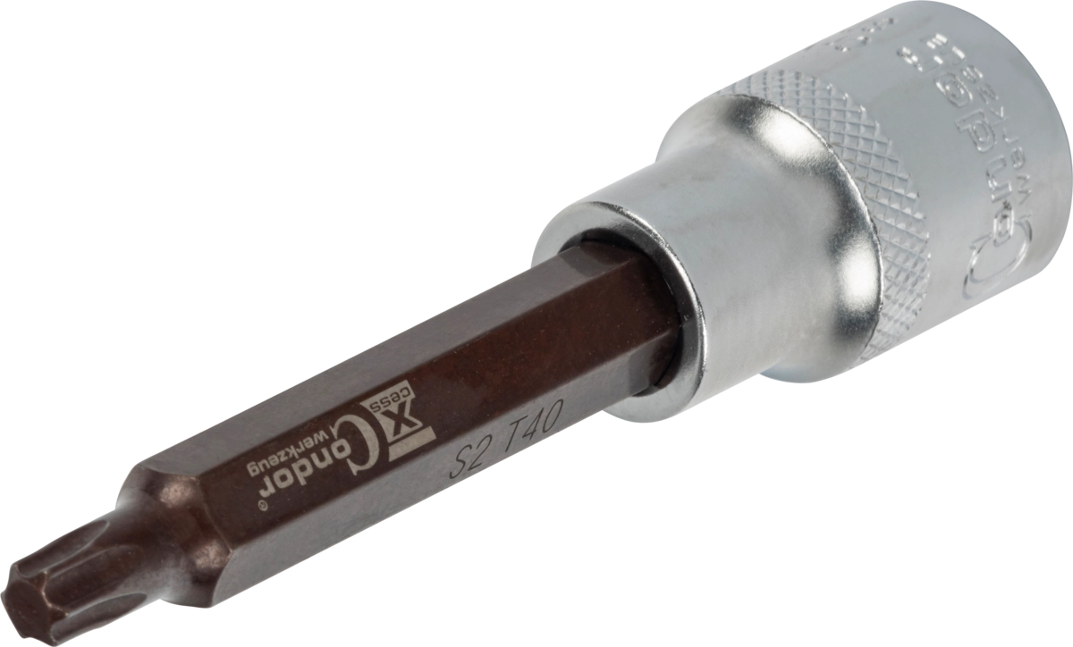 Hylsbit, xcess performance, 1/2", torx T40x100 mm
