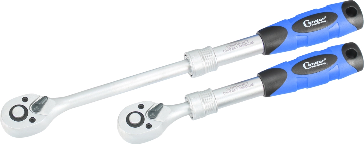 Cricchetto reversibile telescopico 3/8" mm 220-320