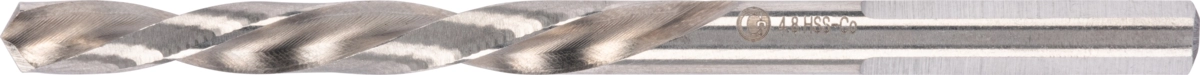 Spiralbohrer, linksschneidend, HSS-E Cobalt 5%, 4.8 mm