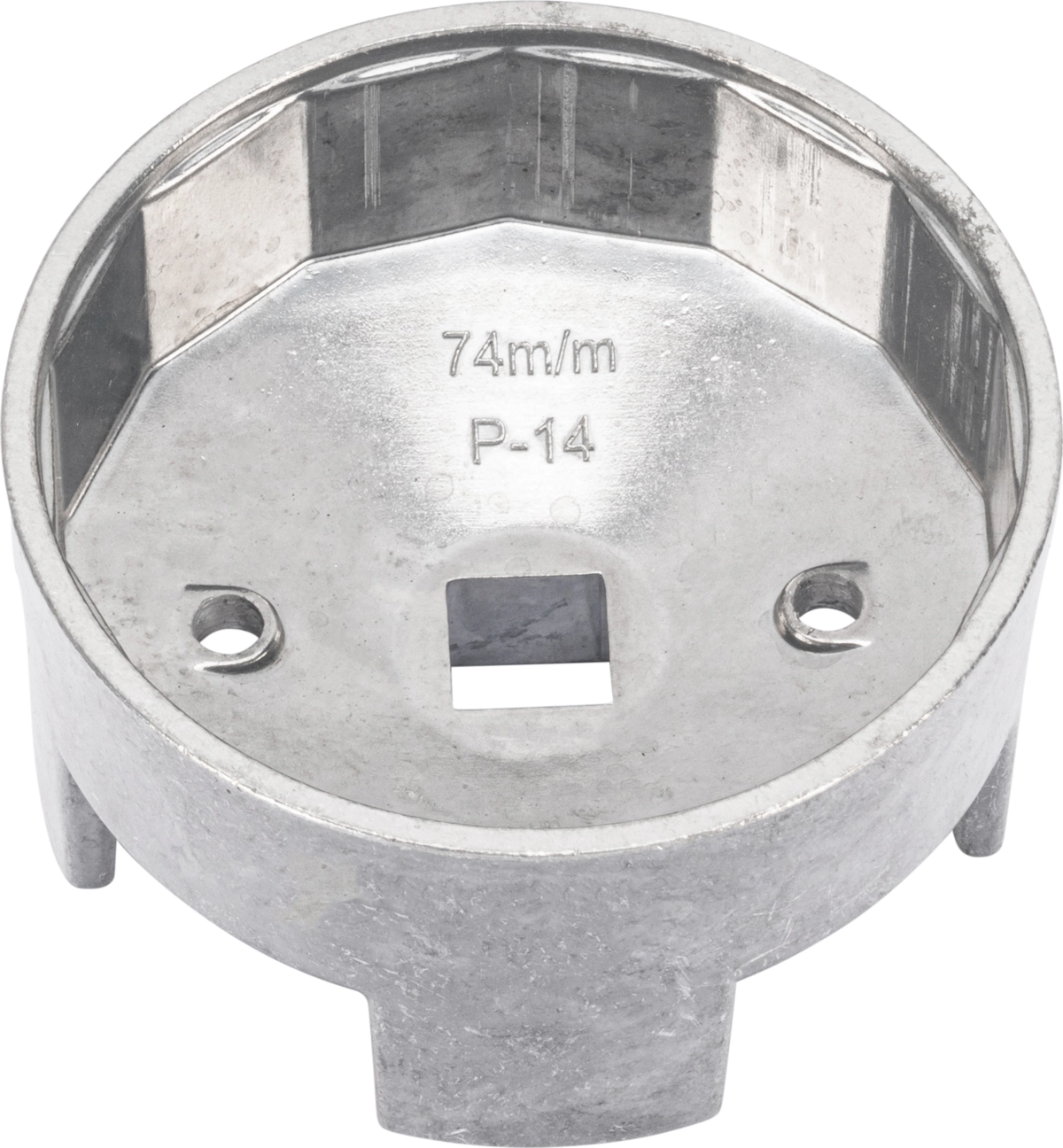 Ölfilterkappe, Aluminium-Druckguss, 1/2"/27 mm, 74 mm x 14 Kanten