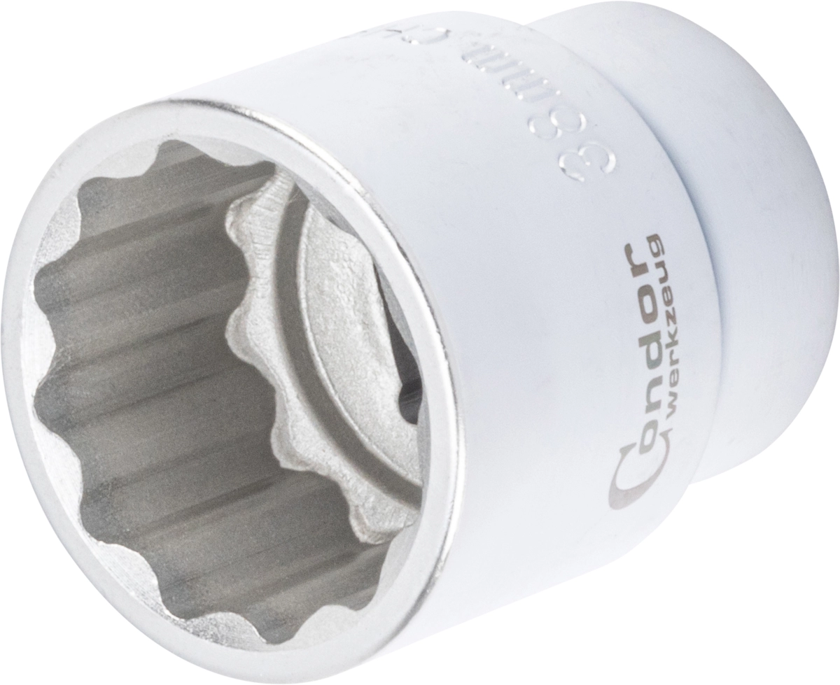 Socket, xcess performance, 3/4", bi-hex 38 mm