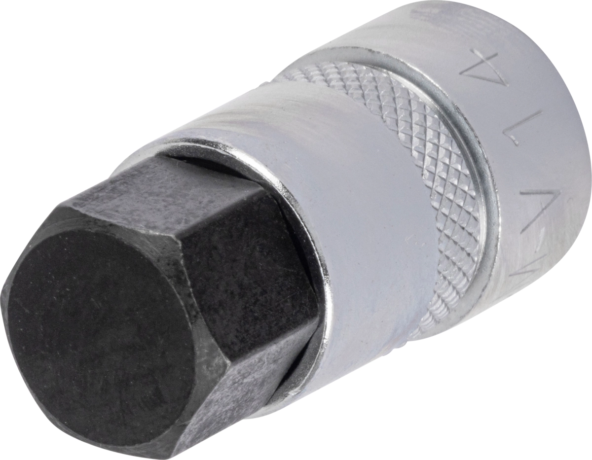Socket Bit, 3/8", extra short, hexagon 14x32 mm