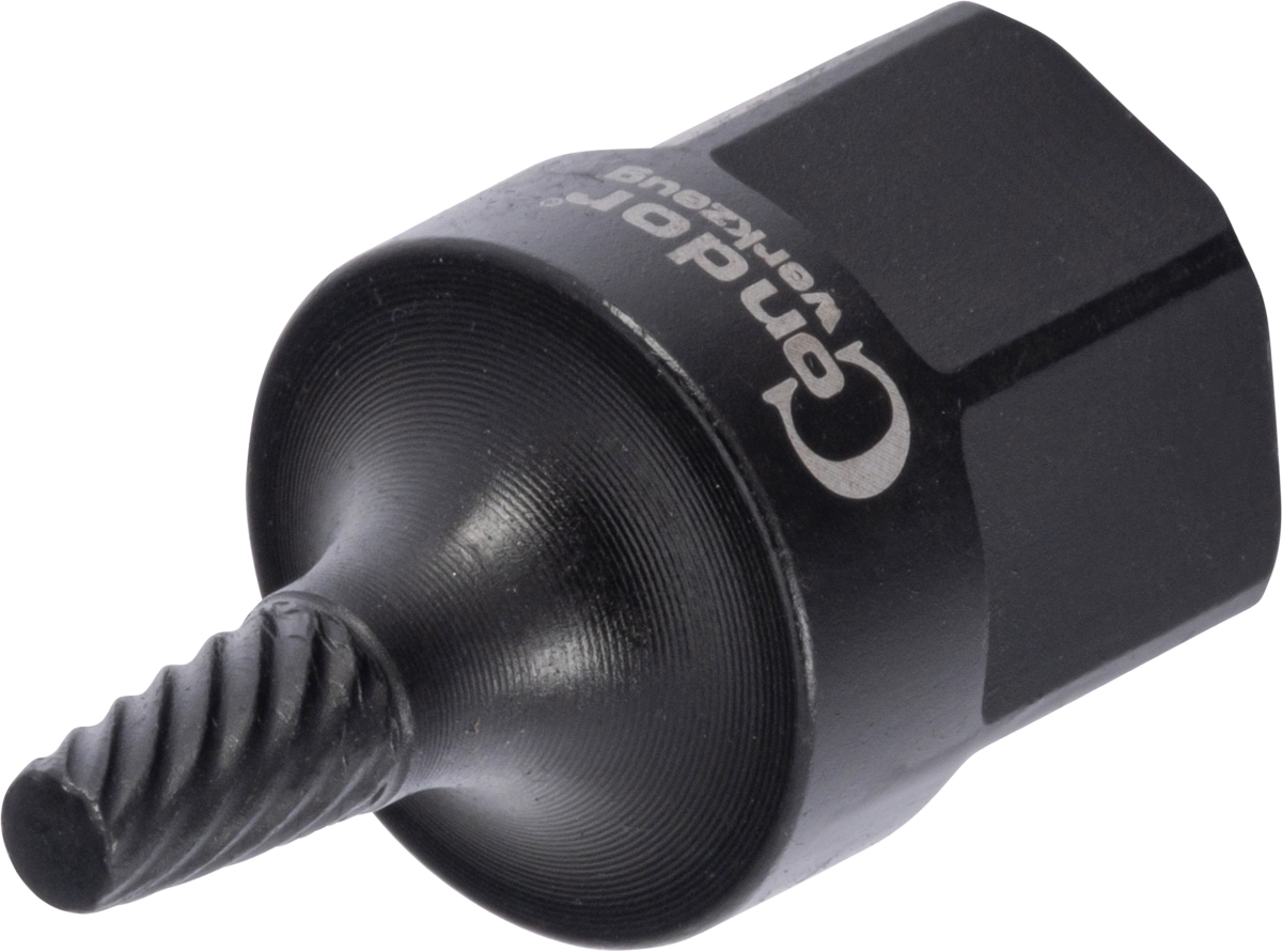 Ausdreh-Stecknuss, 3/8", Spiral-Profil ø 4 mm