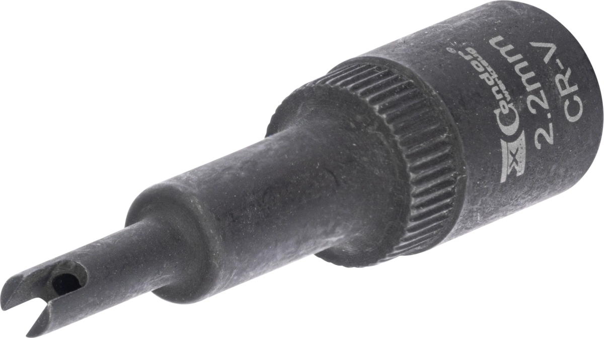 Specialist Socket, 1/4", slotted 2.2 mm