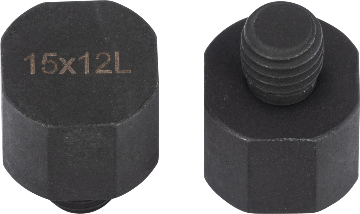 Square pins, 15 x 12 mm, 2 pcs.