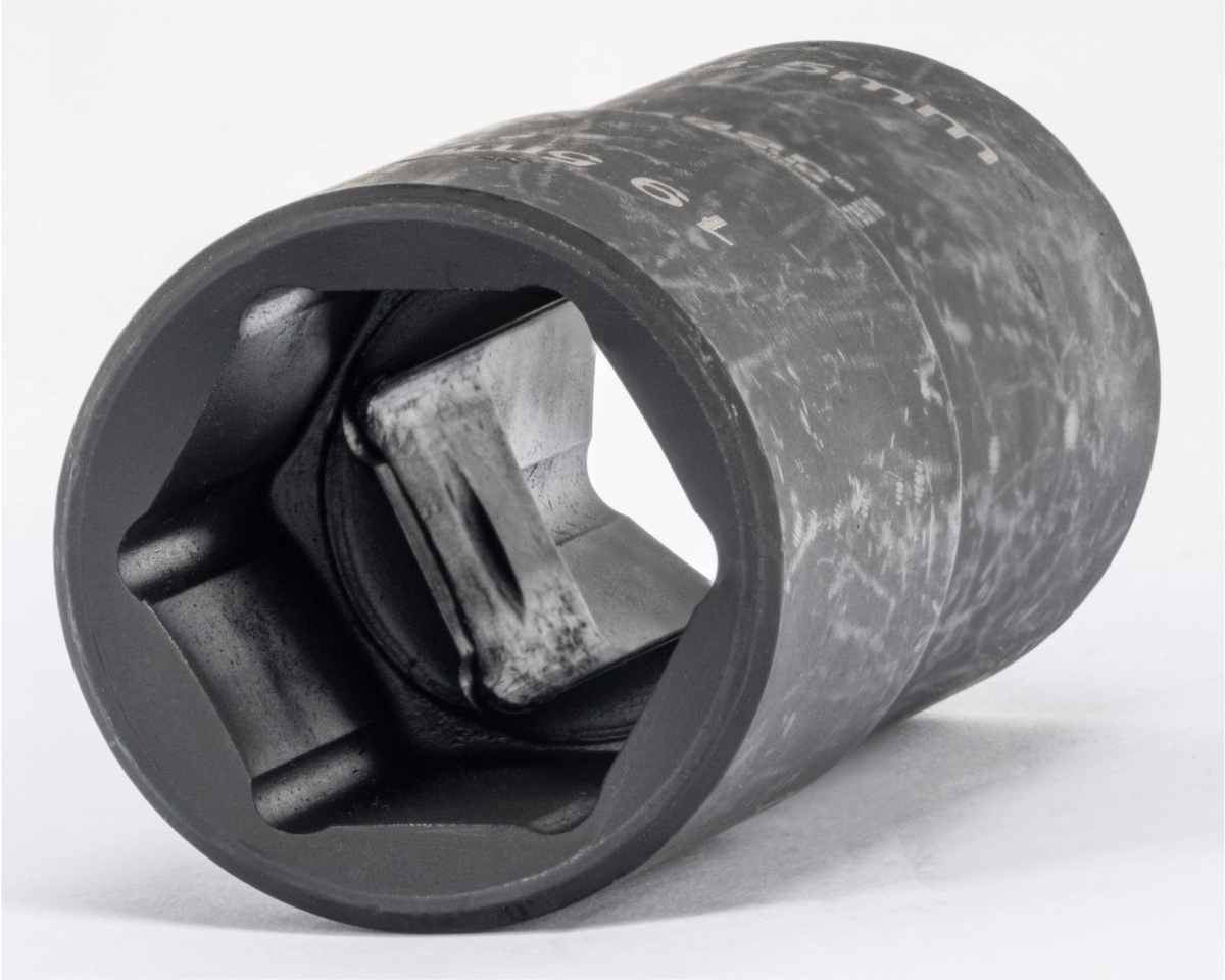 Spezial-Radmutterneinsatz, 1/2",  SW18.5 + 19.5 mm