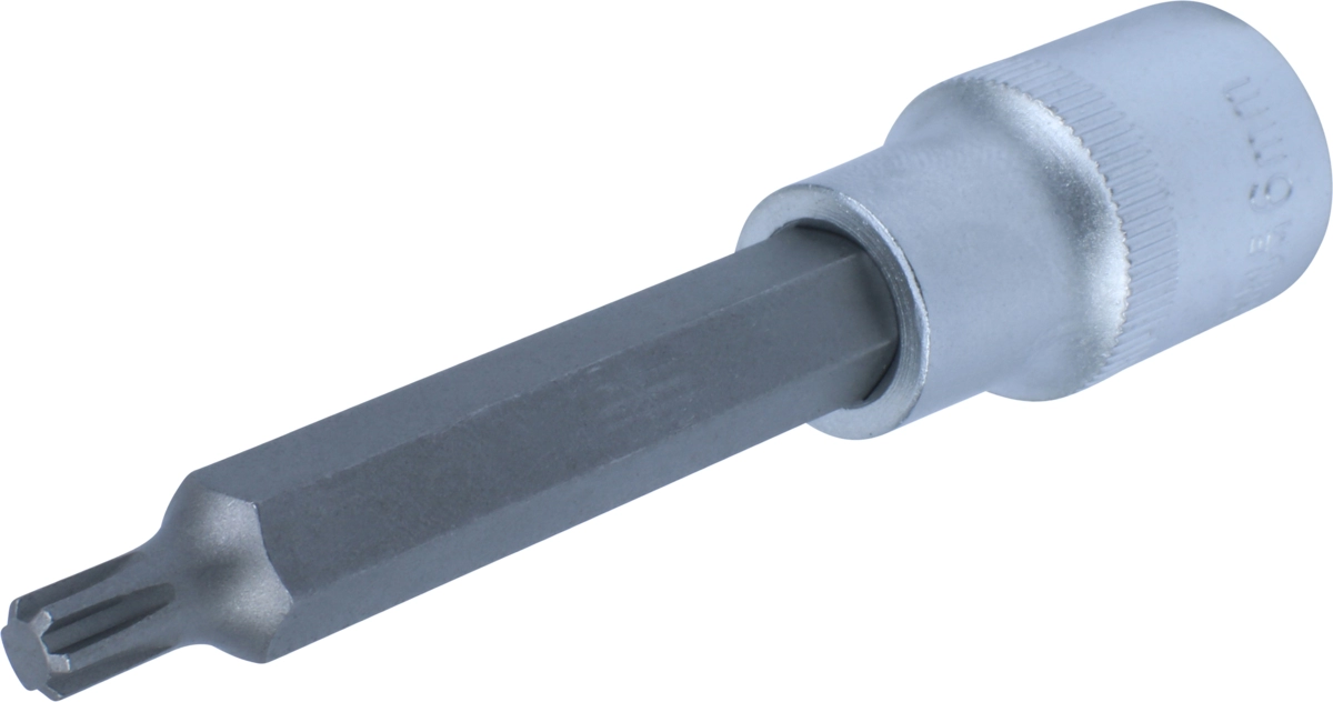 Socket Bit, 1/2", ribe-profile M6x100 mm