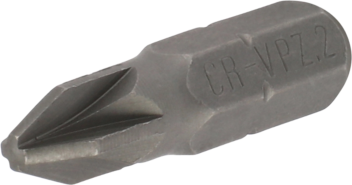 Bit, 1/4" 6-kant, Pozidriv PZ2x25 mm