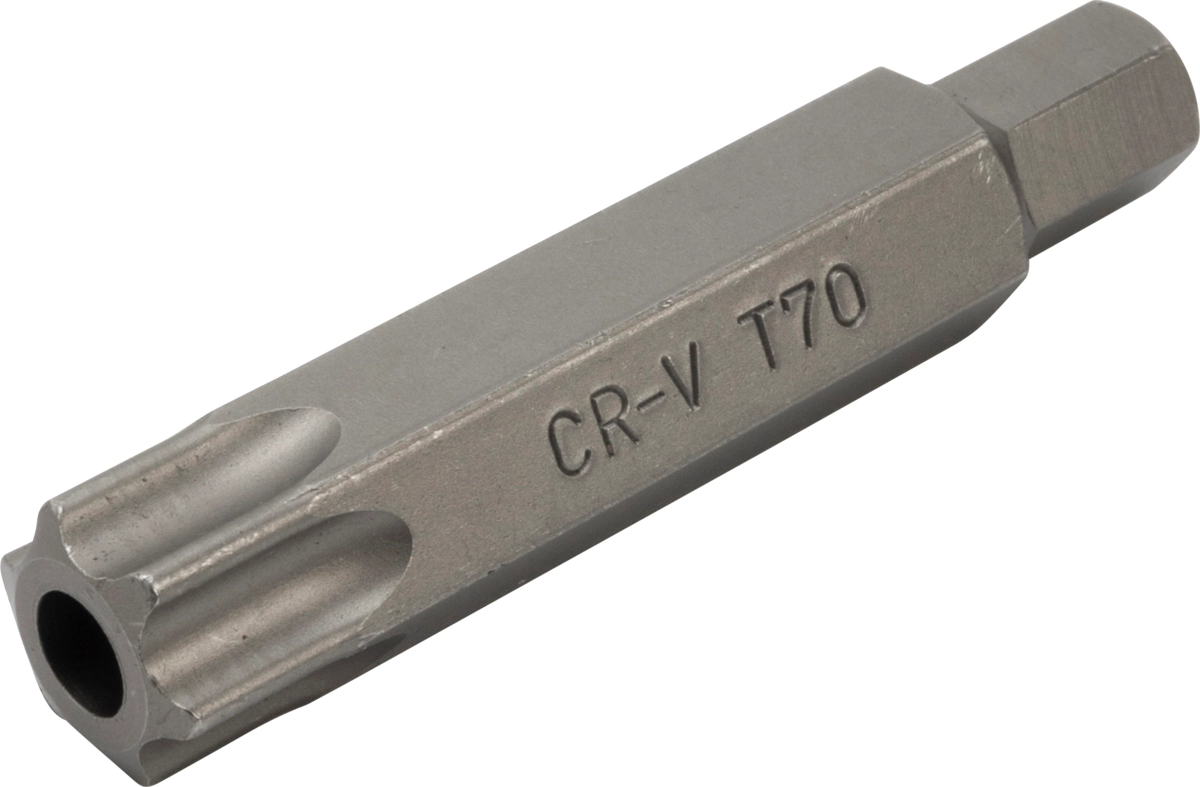Bit, 10 mm 6-kant, T-Profil SLB T70x75 mm
