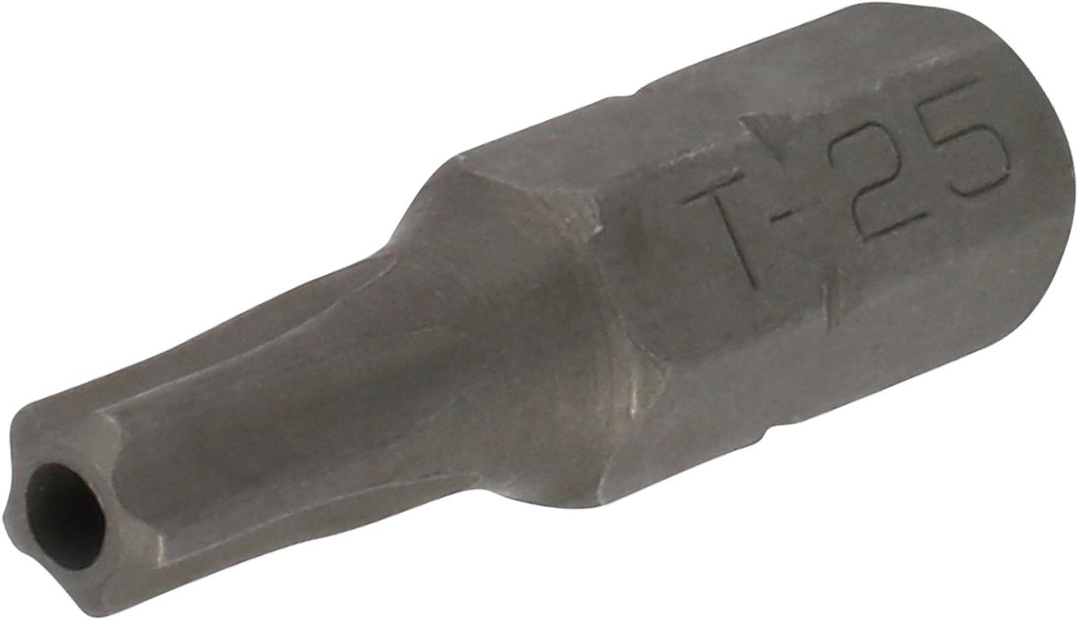 Bit, 1/4" 6-kant, Fünfstern SLB TS25x25 mm
