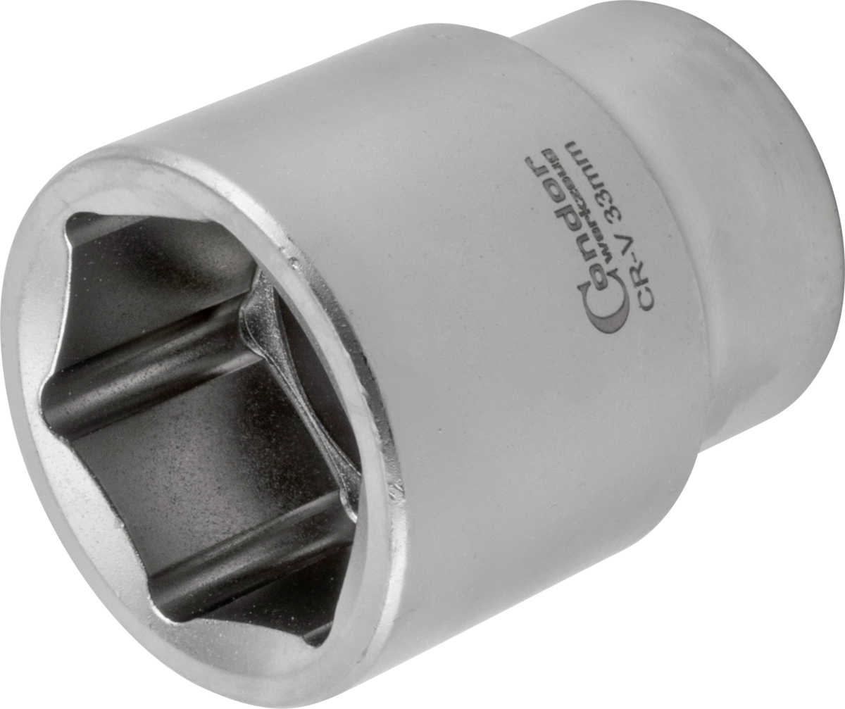 Stecknuss, 3/4", 6-kant 33 mm