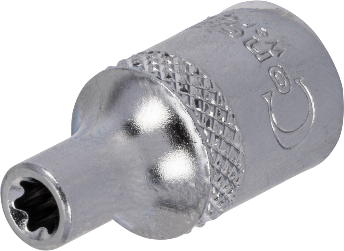 Socket, 1/4", tx-star E4