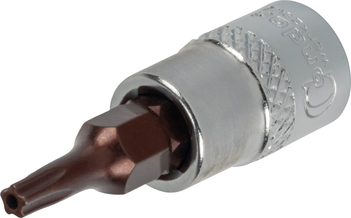 Socket Bit, xcess performance, 1/4", 5-Star tamperproof TS15x37 mm
