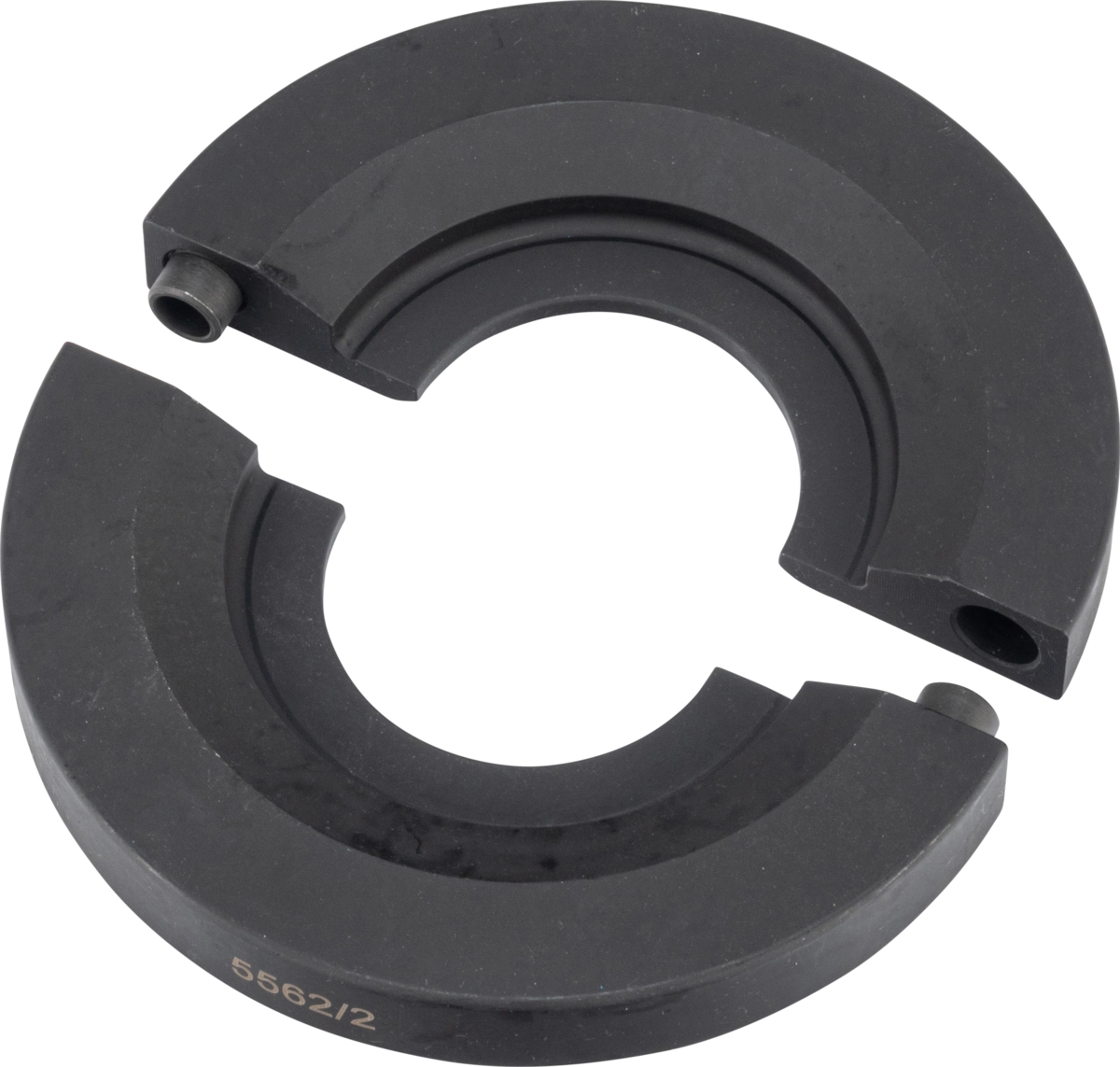 Paire de demi-coquilles, assemblage, noir, 62 mm