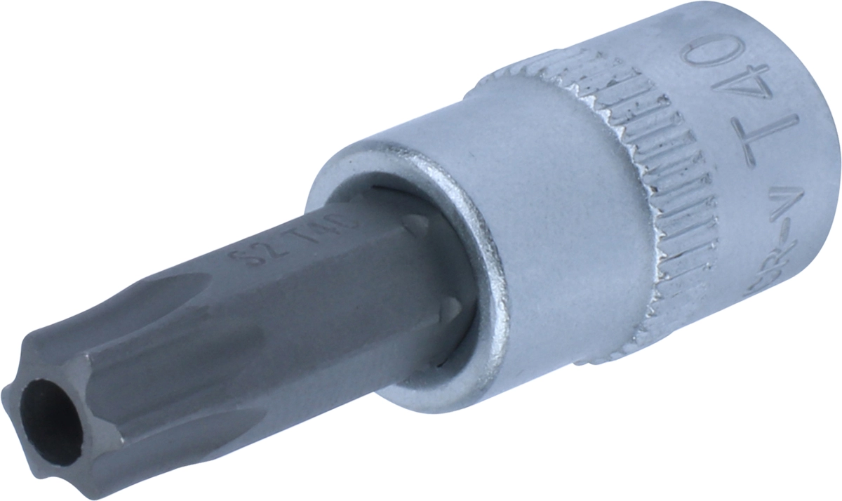 Hylsbit, 1/4",  torx manipuleringssäker T40x37 mm