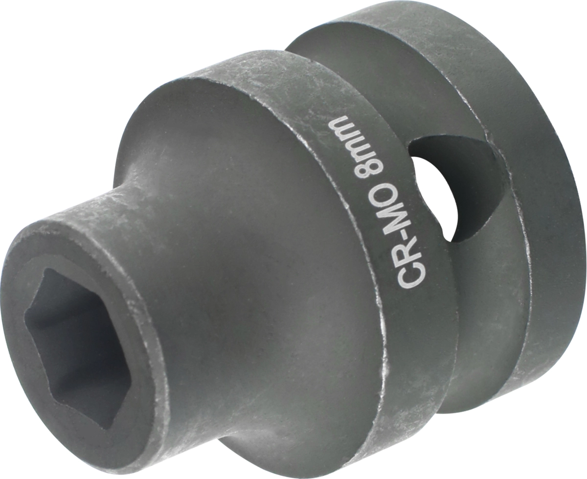 Bussole impact 1/2", extra corte, esagonali 8 mm