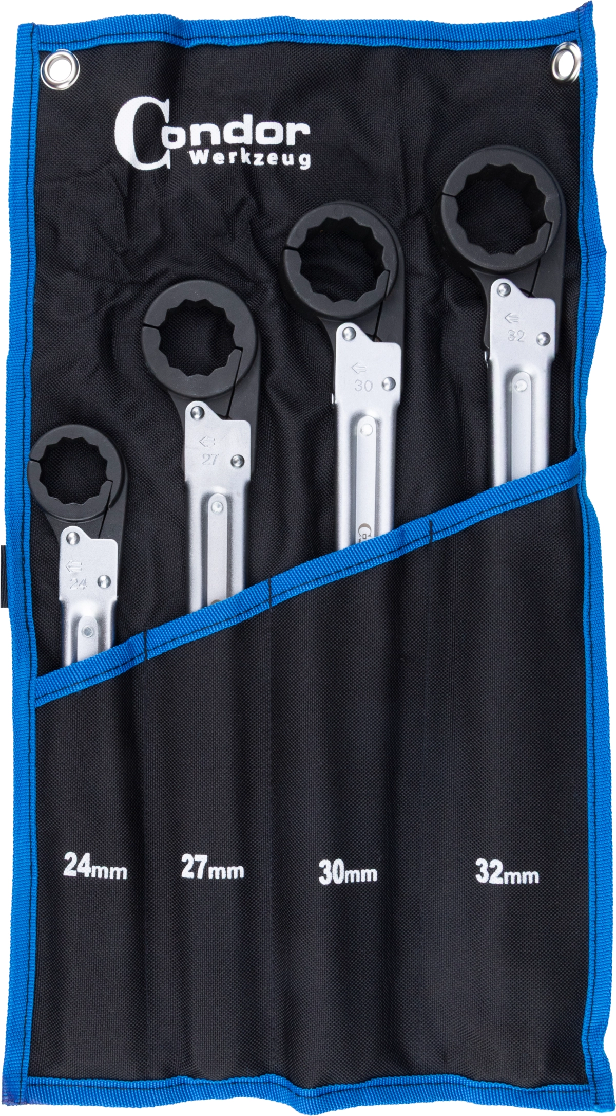 Spärringnyckel Set, 4 delar., 24-32 mm