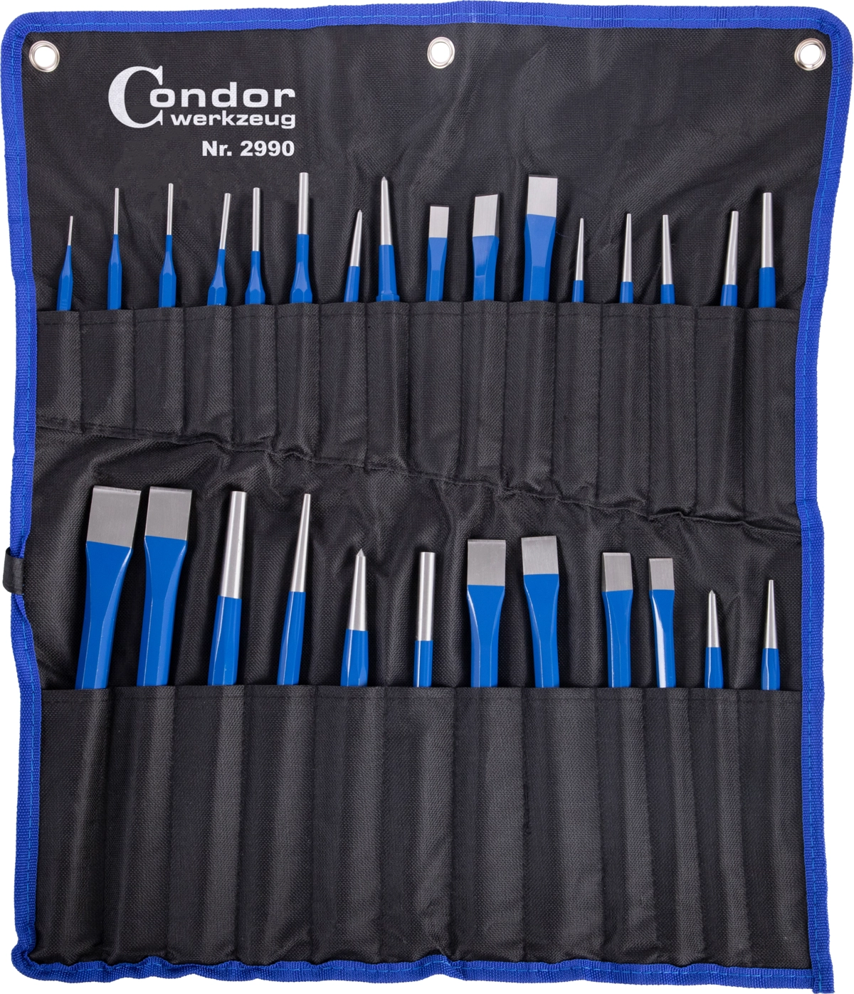 Pin Punch and Chisel Set, 28 pcs.