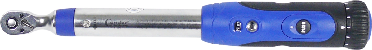 Momentnyckel, 1/4", 5-25 Nm