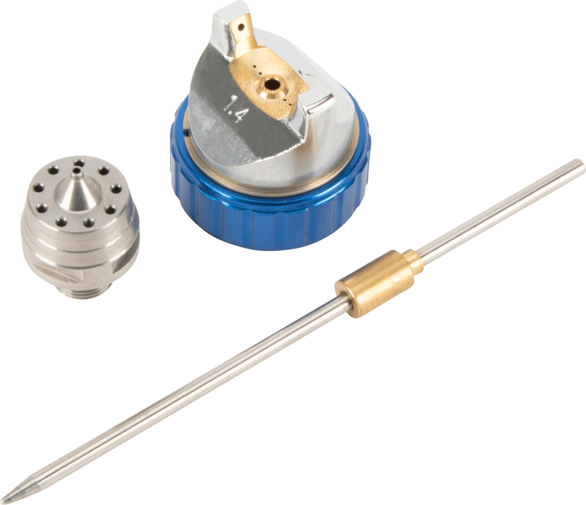 Replacement Nozzle, ø 1.4 mm, for air paint spray gun, incl. needle + airplug
