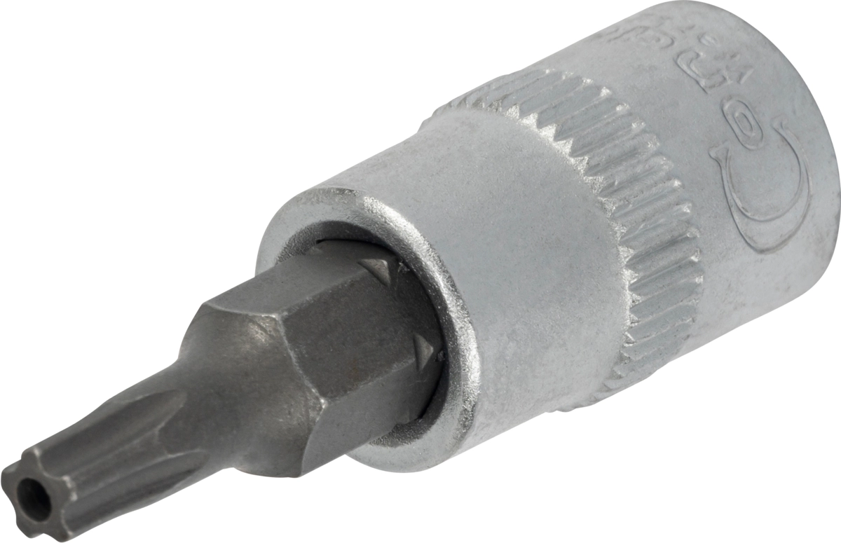 Hylsbit, 1/4", 5-Stjärnig manipuleringssäker TS20x37 mm