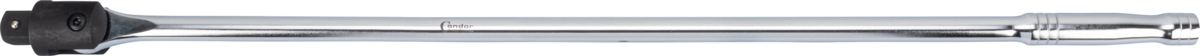 Ledat handtag, 1", 1000 mm, 180° roterbart