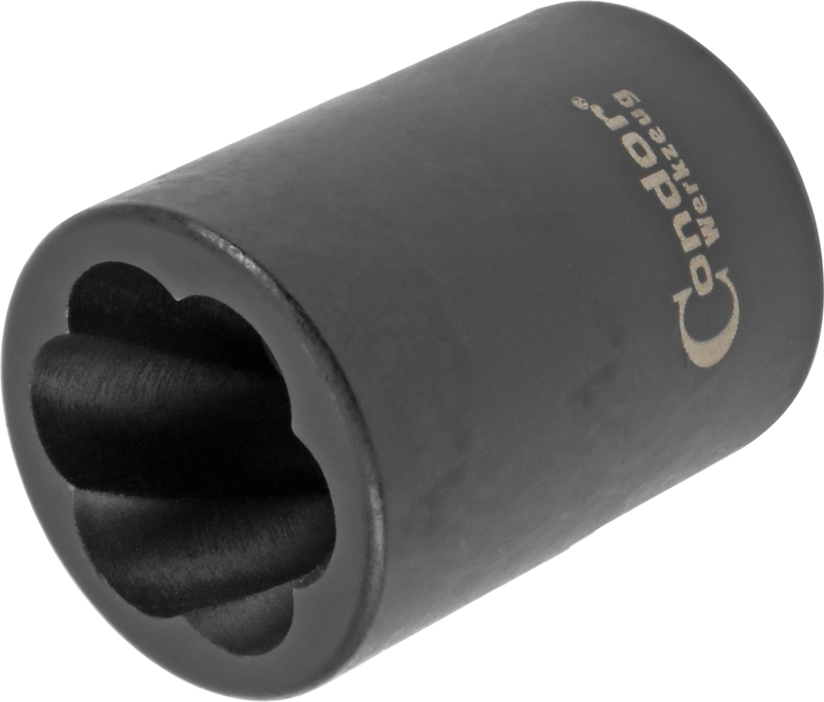 Stecknuss, 1/2", Spiral-Nuten-Profil 16 mm