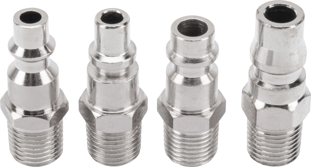 Druckluft-Anschluss-Set, 4-tlg.