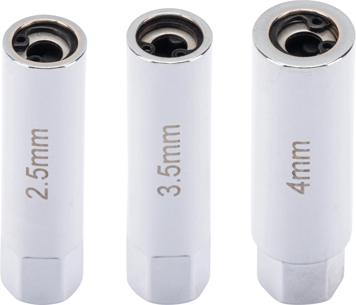 Jeu d'extracteurs, 3 pièces, pour électrodes 2,5 / 3,5 / 4,0 mm