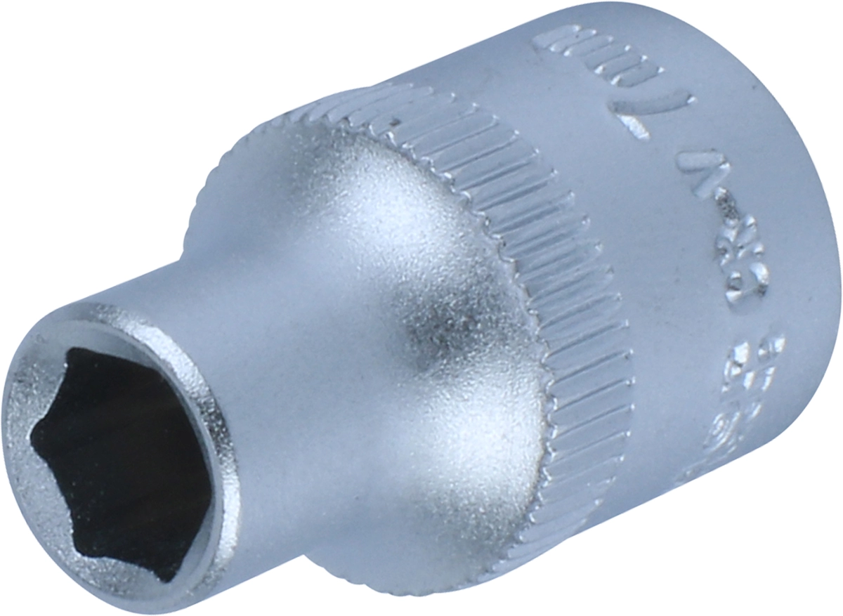 Stecknuss, 3/8", 6-kant 7 mm
