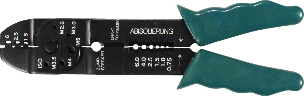Kabelschuh-Zange, unisolierte Verbinder